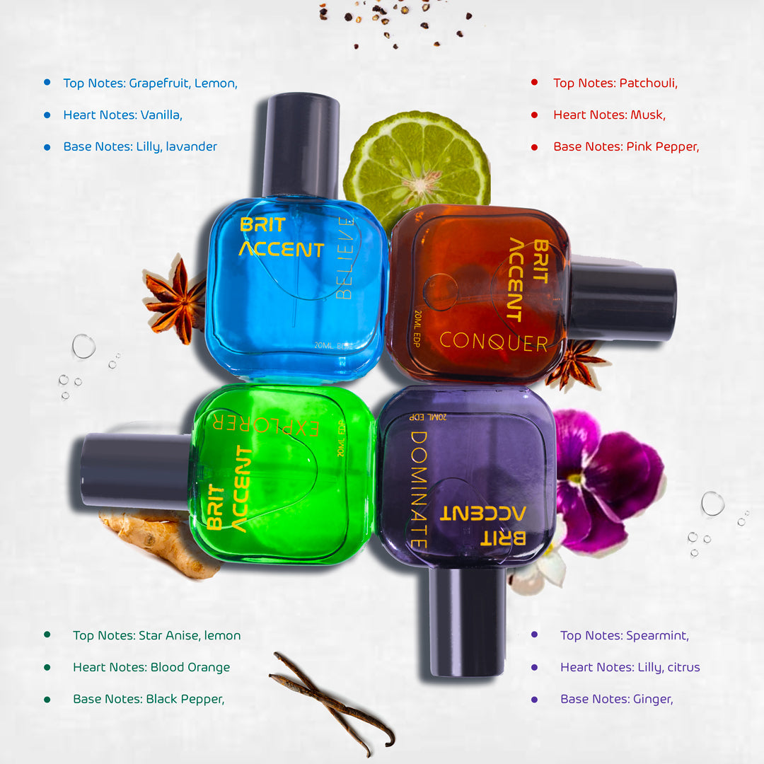 Luxury Gift Set for Men (20ml x 4)