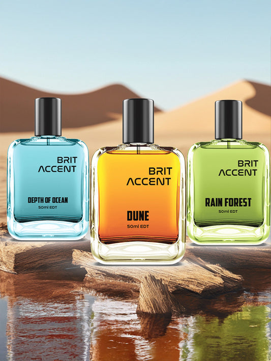 Depth Of Ocean + Rain Forest + Dune (50ml x 3)