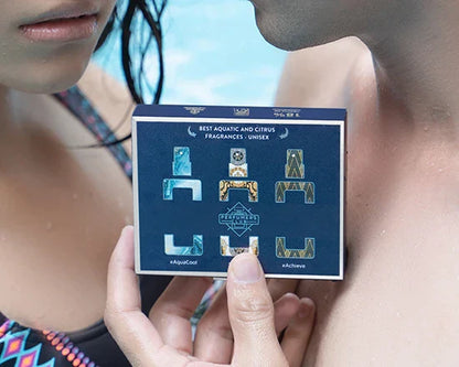 Best Aquatic and Citrus Fragrances for Men and Women (Set of 3 Perfumes x 8ml)