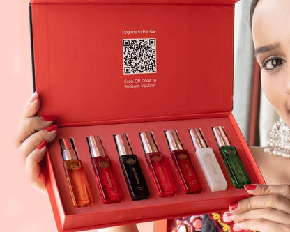 The Complete Fragrance Set for Women (Set of 7 Perfumes x 8ml)