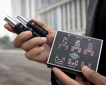 All Time Classic Fragrances for Men (Set of 3 Perfumes x 8ml)