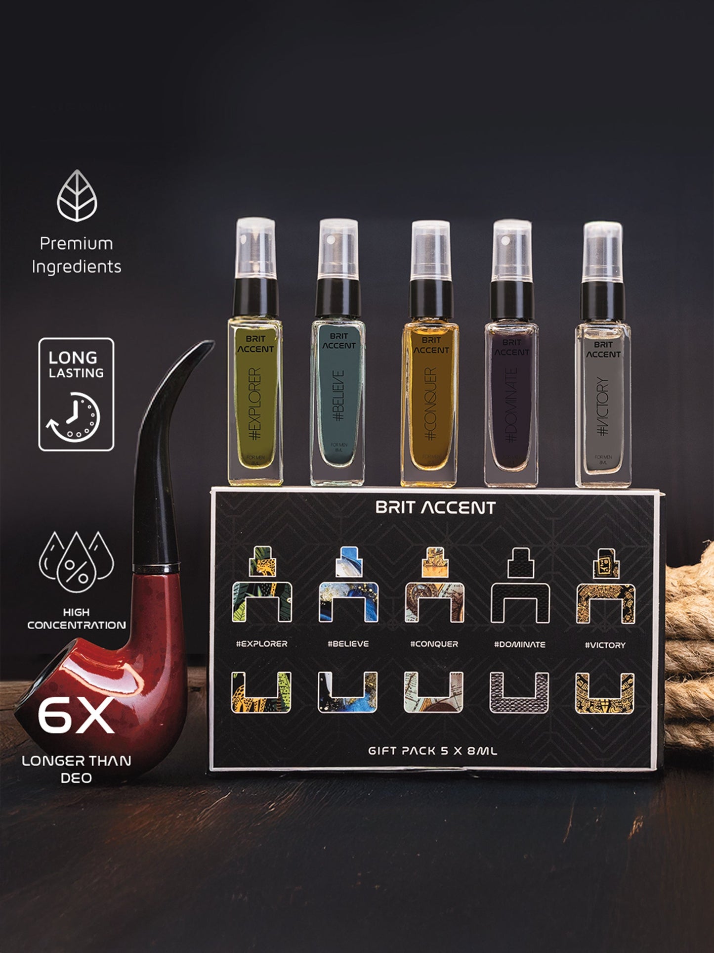 Discovery Gift Pack for Men - 5X8ml