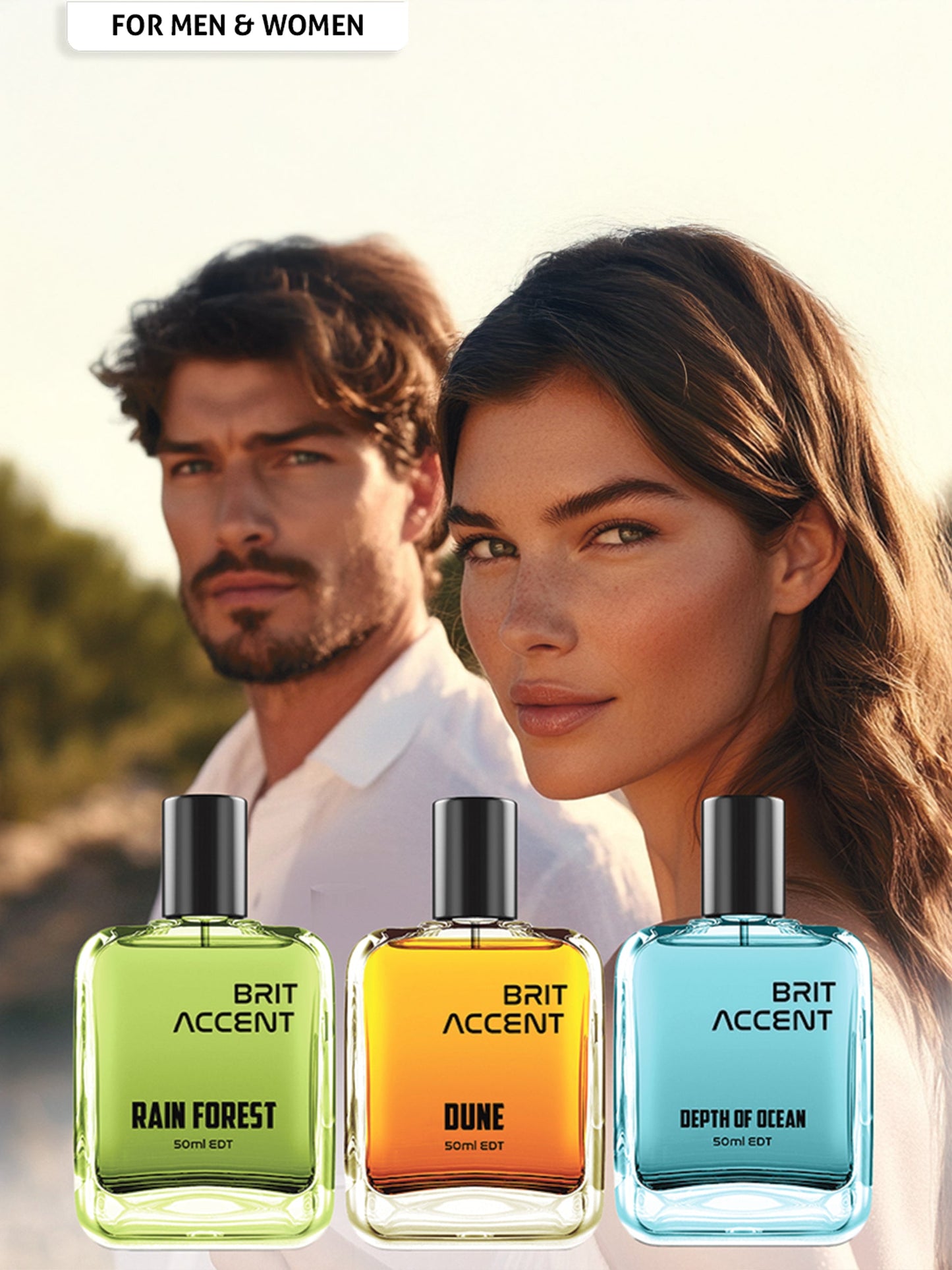 Depth Of Ocean + Rain Forest + Dune (50ml x 3)