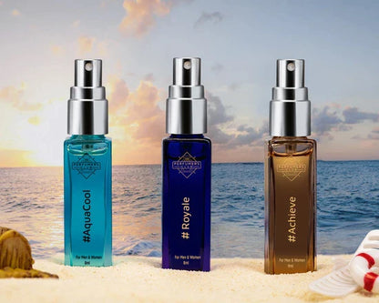 Best Aquatic and Citrus Fragrances for Men and Women (Set of 3 Perfumes x 8ml)