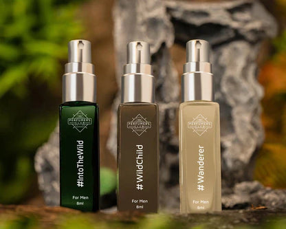 Best Fragrance for Men (Set of 3 Perfumes x 8ml)