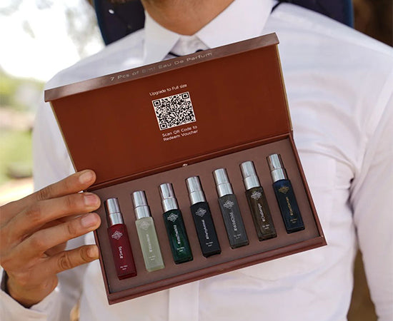 The Complete Fragrance Set for Men (Set of 7 Perfumes x 8ml)